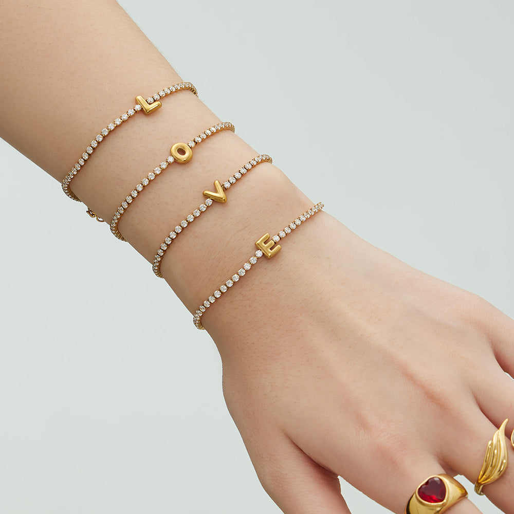 26-Letter Chek-Let Bracelet Set
