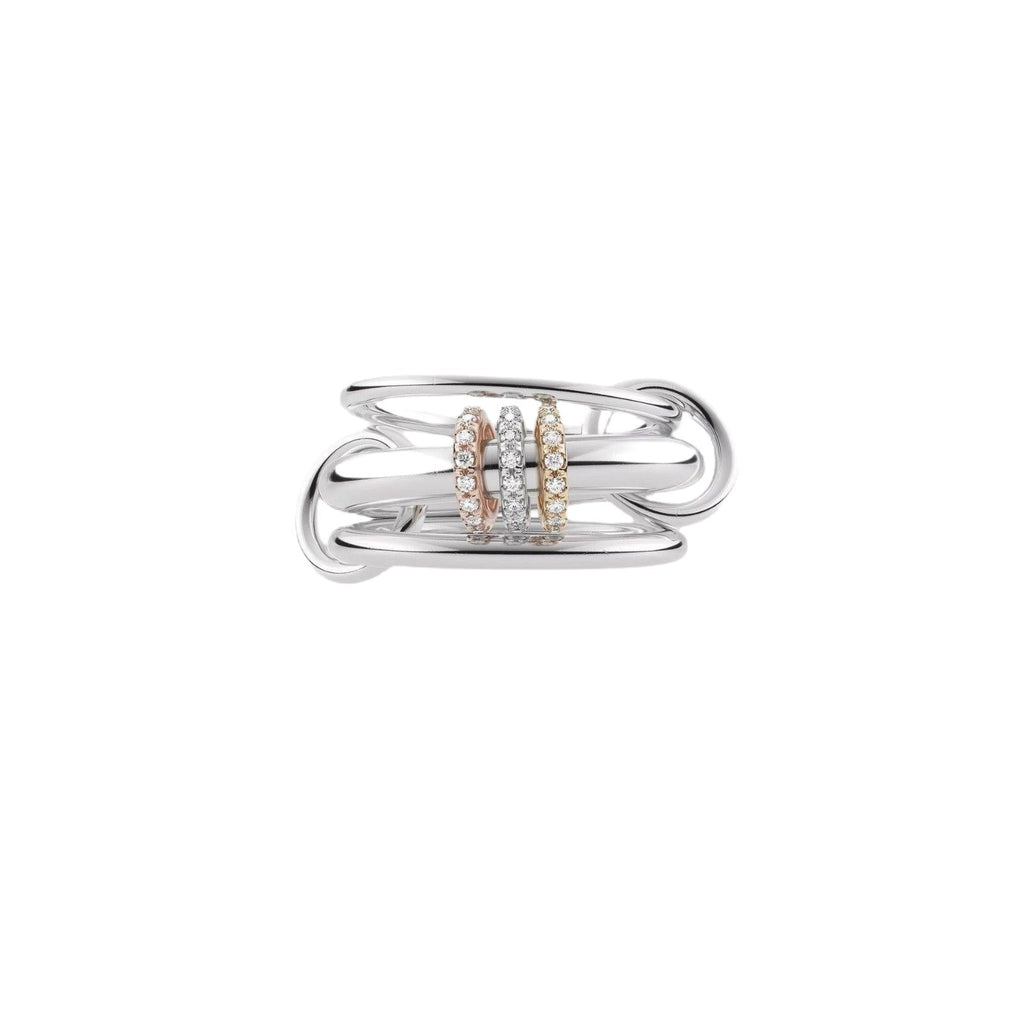 Interlock Serif Ring