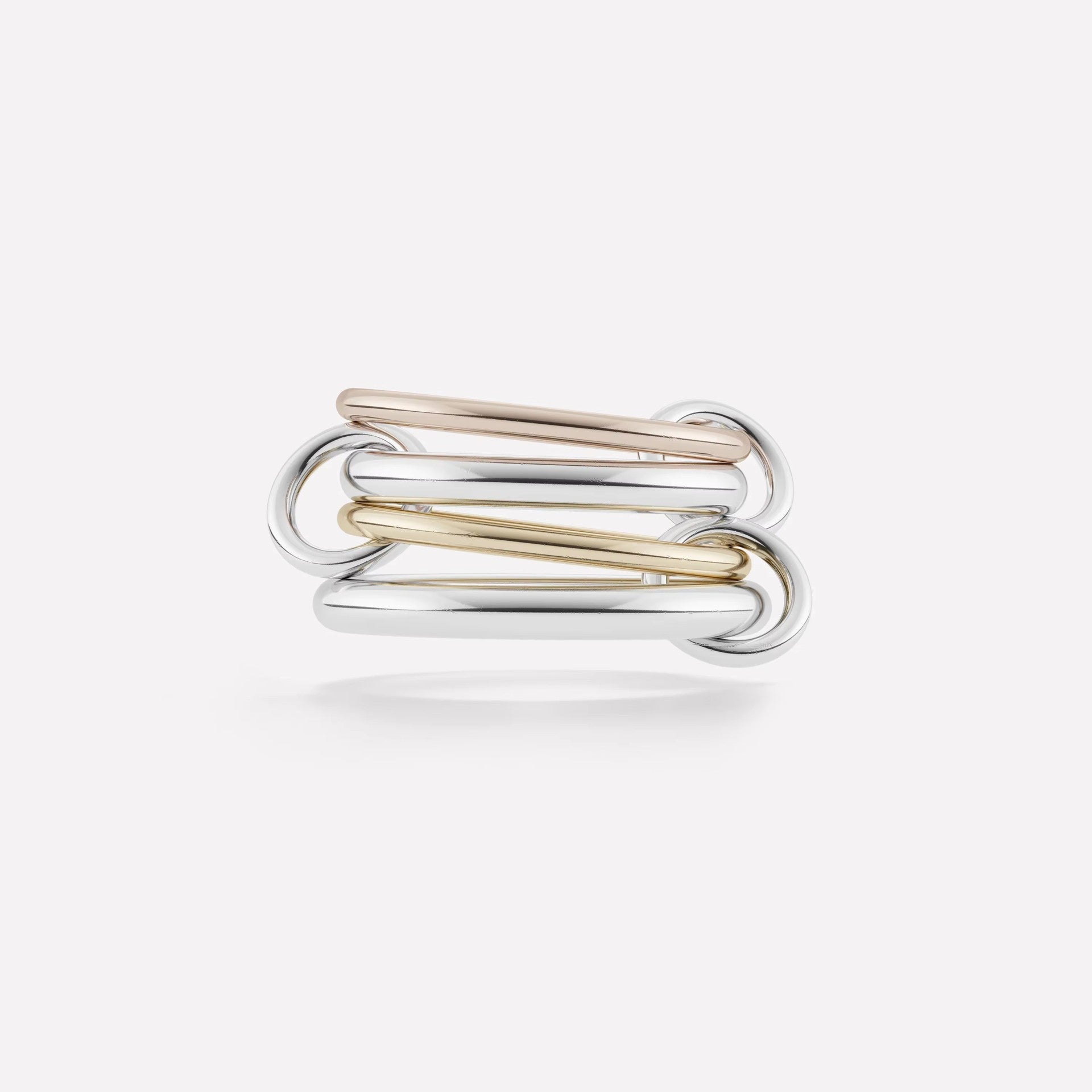 Interlock Serif Ring