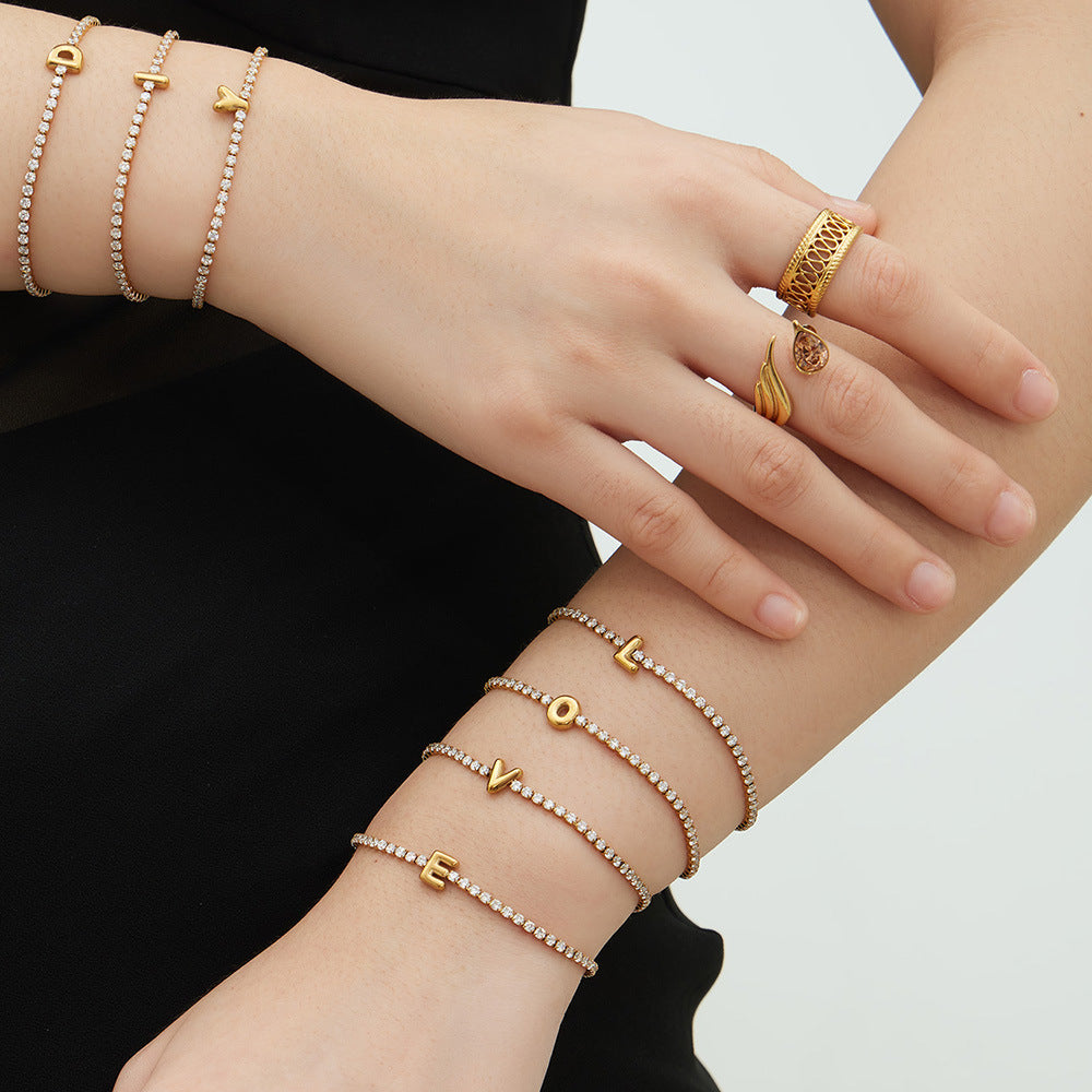 26-Letter Chek-Let Bracelet Set