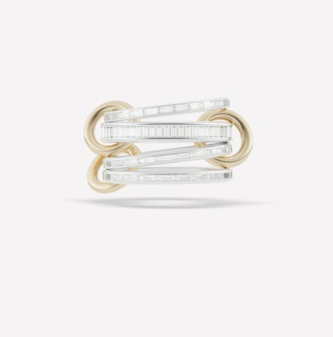 Interlock Serif Ring