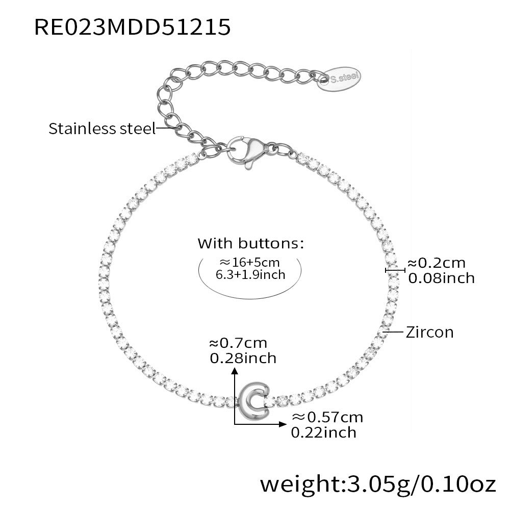 26-Letter Chek-Let Bracelet Set