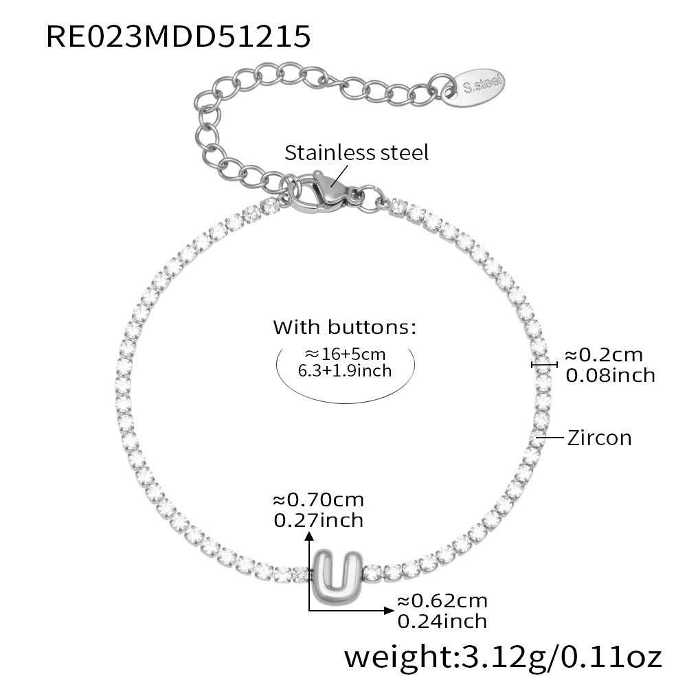 26-Letter Chek-Let Bracelet Set